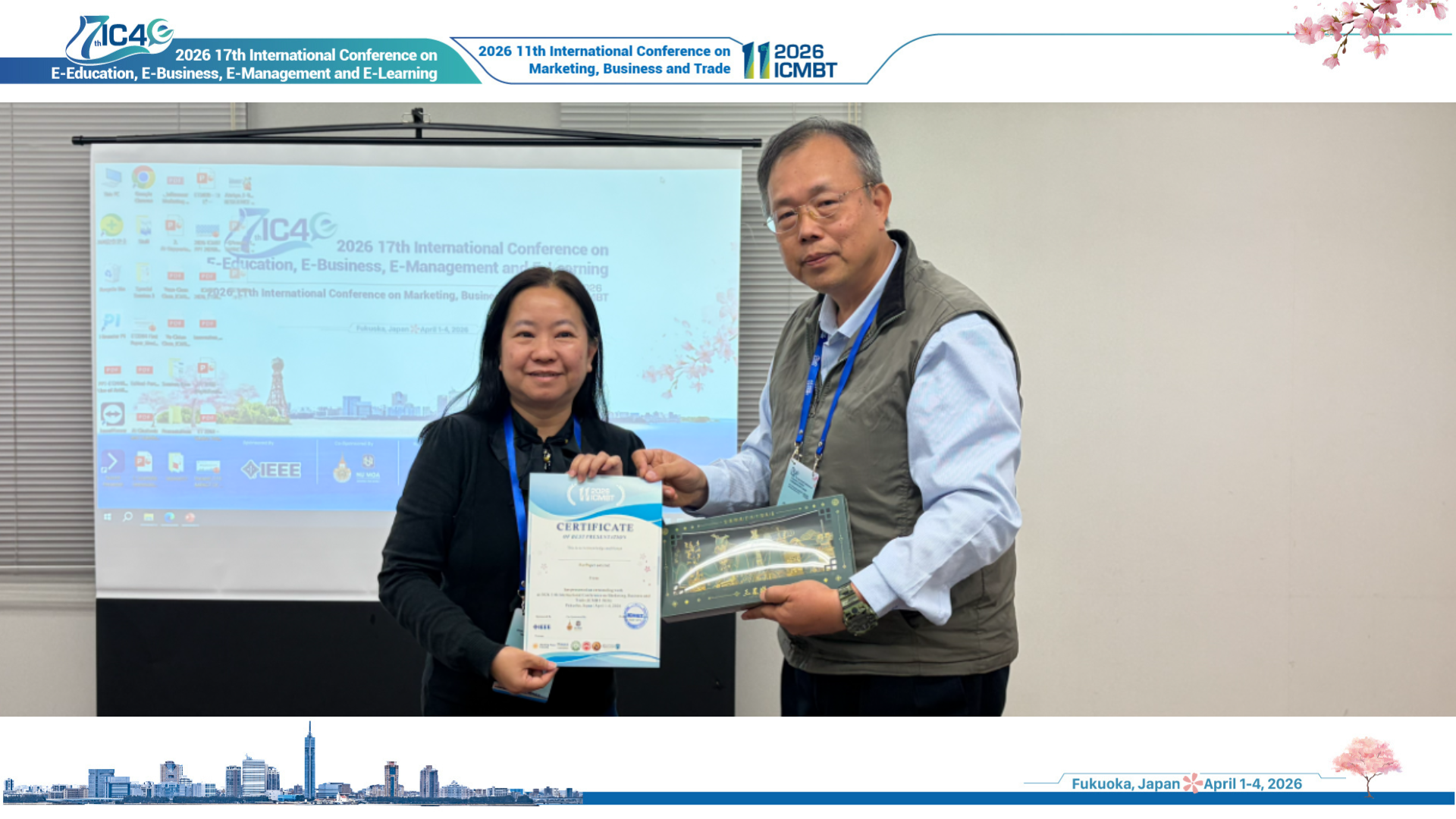 Best Presentation Award Winner - Onsite Session 18